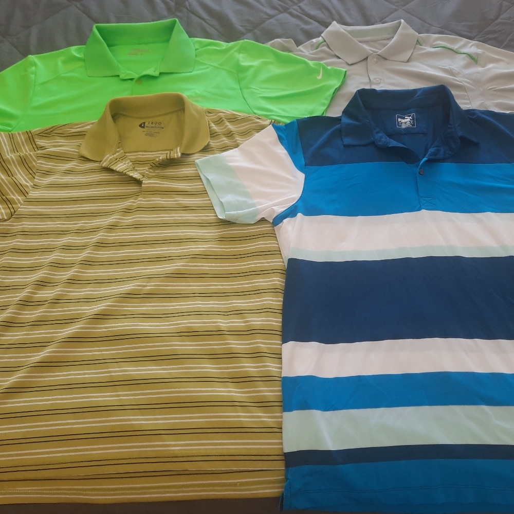 Men Golf Polo T-shirts
